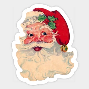 Vintage Santa Claus Sticker